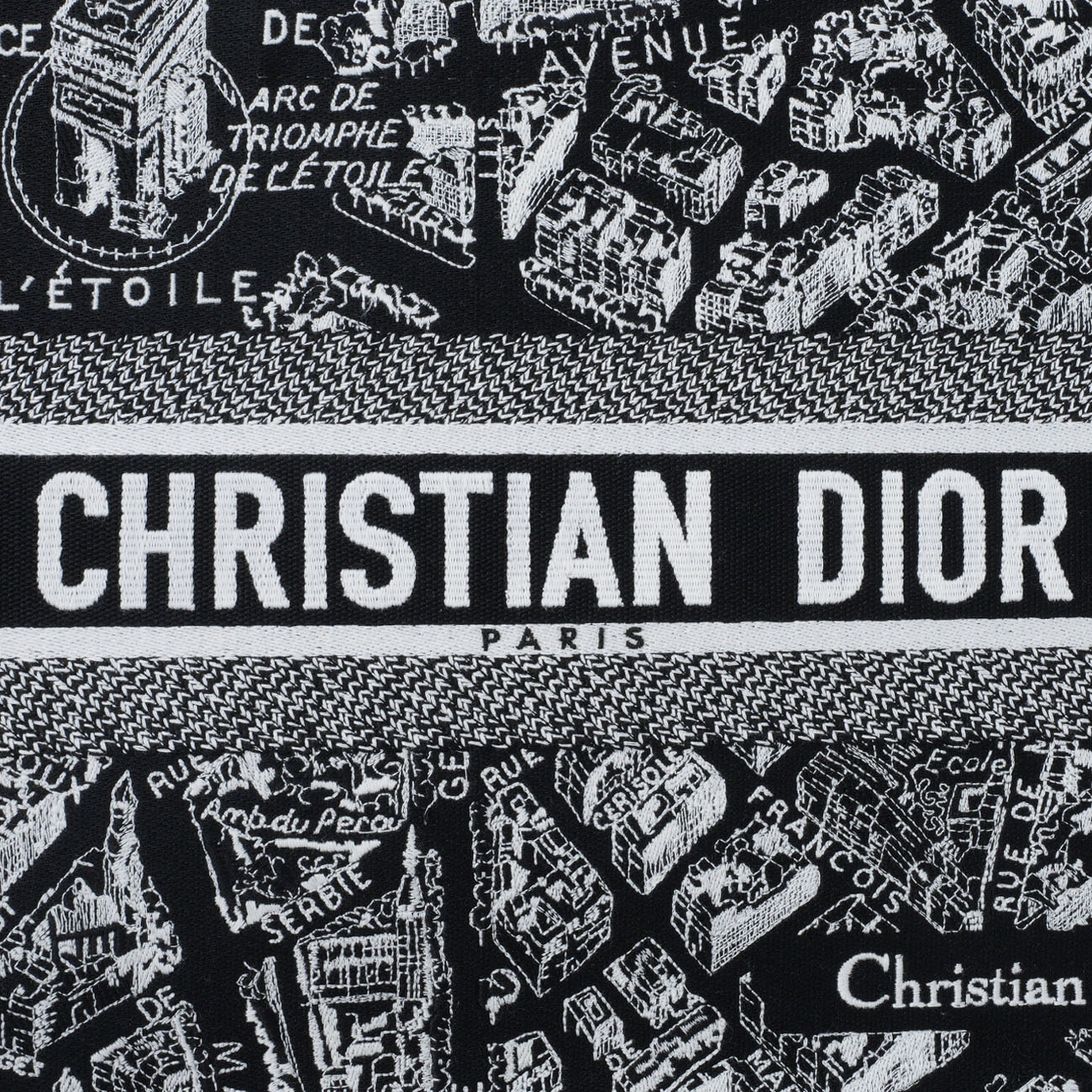 CHRISTIAN DIOR(USED)크리스찬디올 오블리크 북토트 미듐